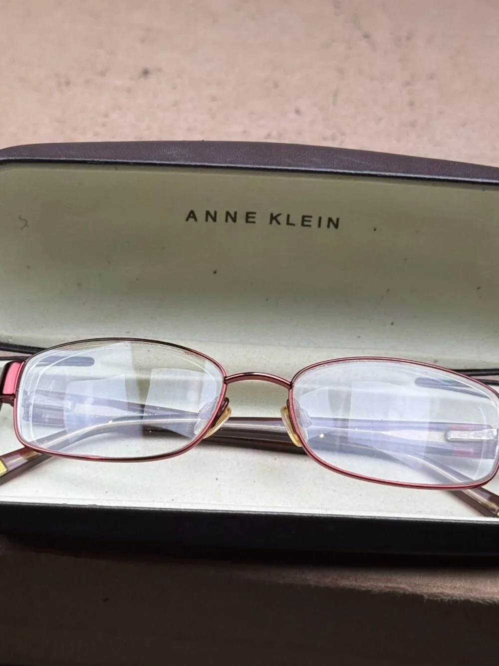 Anne Klein Women's Eyeglass frames - Frame only with cases scratches damage
